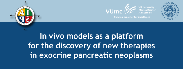 In vivo models as a platform for the discovery of new therapies in exocrine pancreatic neoplasms