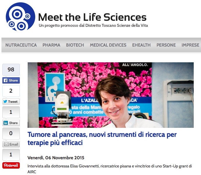 Intervista a Meet the Life Science