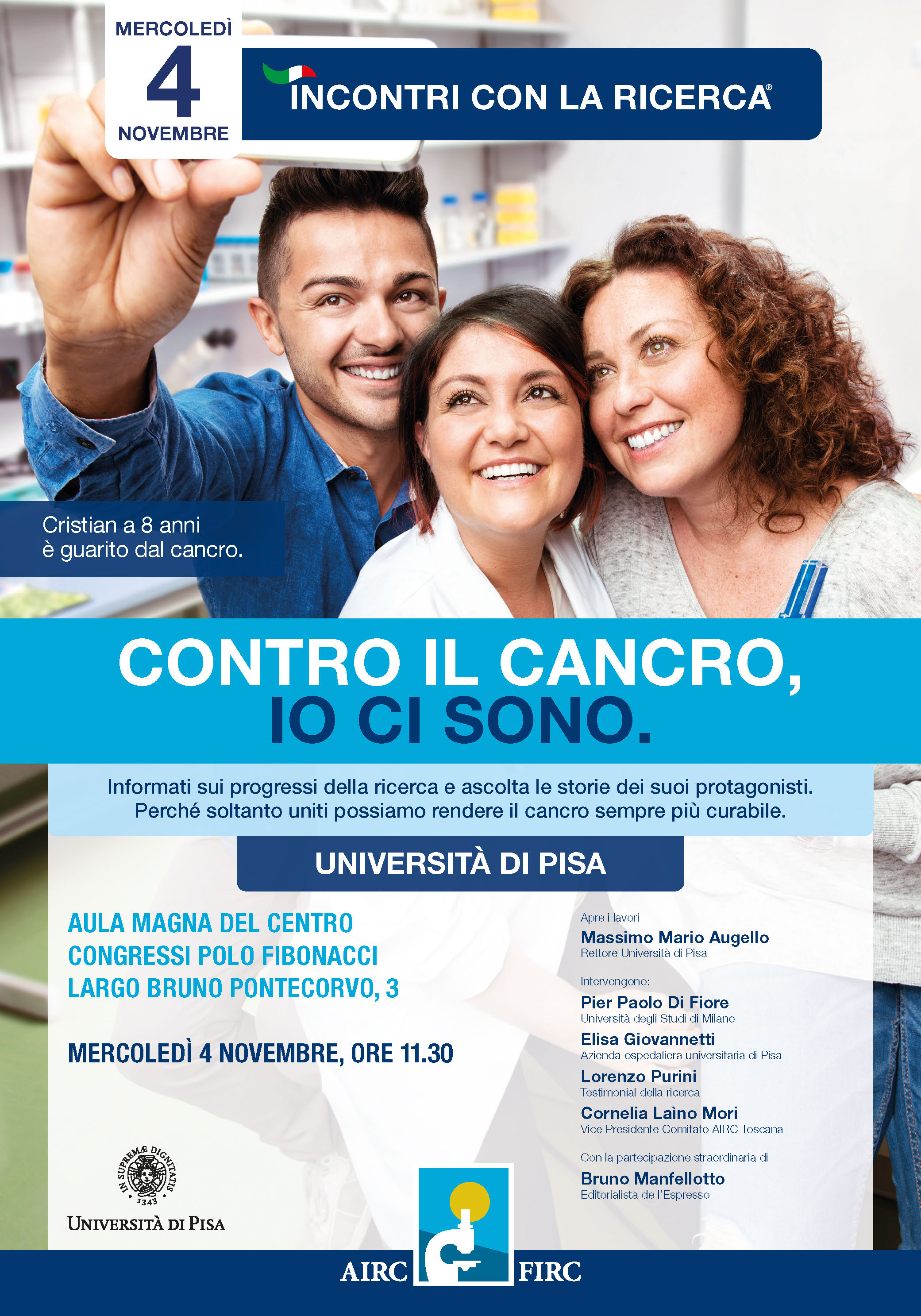 Locandina Incontri con la Ricerca - 4 nov 2015