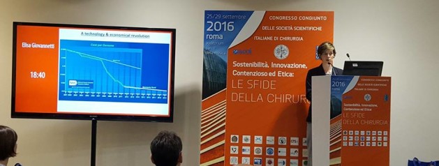 Dr. Chiara Caparello awarded for her presentation at the AISP Congress 2016