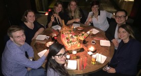 A dinner with collaborators at EORTC-PAMM 2016