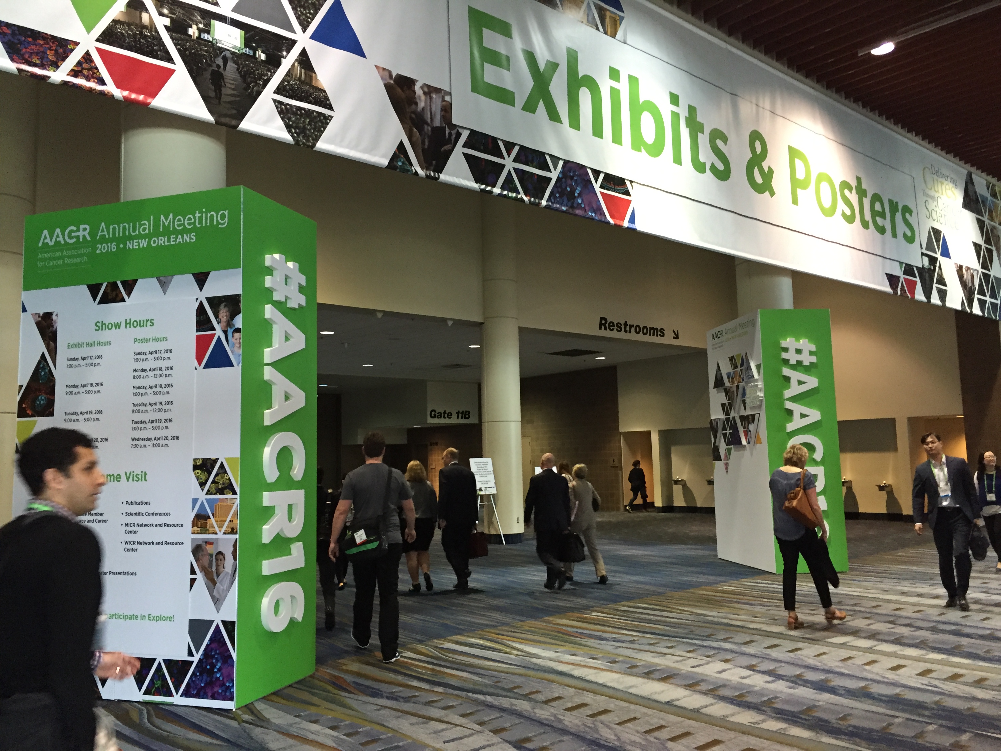 At AACR 2016 New Orleans